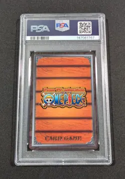 2002 Japanese One Piece CCG Pirate's Dinner LK-W23 PSA 9 MINT Path of the King - Image 2