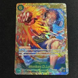 Monkey.D.Luffy OP13-118 SEC - One Piece TCG - English Near-Mint Foil Secret Rare - Image 1