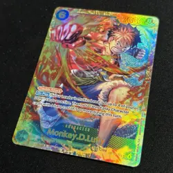 Monkey.D.Luffy OP13-118 SEC - One Piece TCG - English Near-Mint Foil Secret Rare - Image 2