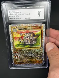 Graveler 44/110 - Legendary Collection - REVERSE HOLO - CGC 9 MINT - Image 1