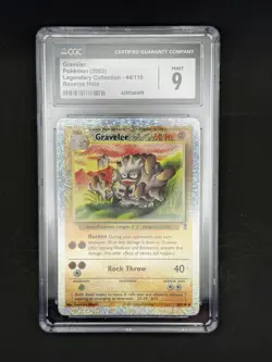 Graveler 44/110 - Legendary Collection - REVERSE HOLO - CGC 9 MINT - Image 2