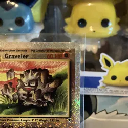 Pokemon TCG Graveler 44/110 Legendary Collection Reverse Holo 2002 - Image 3