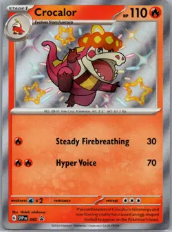 Crocalor Promo SV: Scarlet & Violet Promo Cards 080 NM - Image 1
