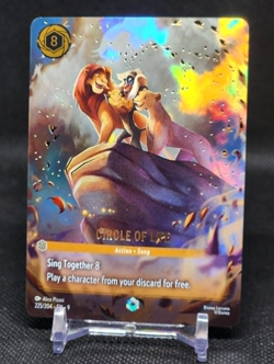 Disney Lorcana Circle of Life Enchanted Fabled 225/204 Enchanted - Image 3