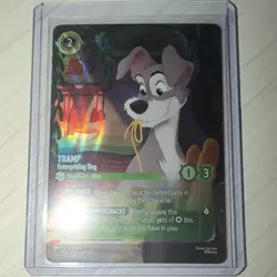 Tramp Disney Lorcana TCG - Enterprising Dog Foil 212/204 EN - Image 2