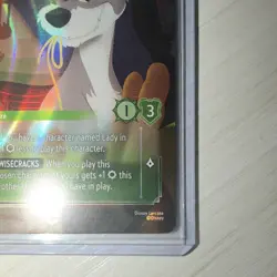 Tramp Disney Lorcana TCG - Enterprising Dog Foil 212/204 EN - Image 5