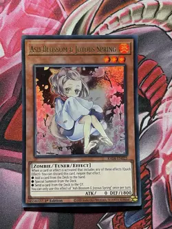 Yugioh Ash Blossom & Joyous Spring RA04-EN025 Ultra Rare - Image 1