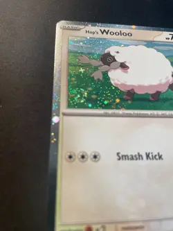 Pokemon Hop's Wooloo SWIRL Cosmos Holo 135/159 Pokemon TCG - Image 2