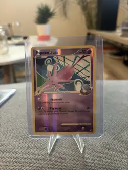 Pokemon TCG Espeon E4 18/111 Rising Rivals Reverse Holo MP - Image 1