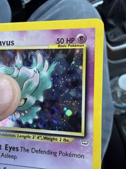Misdreavus 11/64 Pokemon Neo Revelation 1st Edition HoloRare WOTC HP/DMG See Pic - Image 3