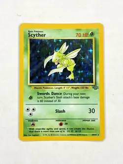 Scyther Jungle Regular Rare 26 Vintage Pokemon WOTC 26/64 1999 - Image 1