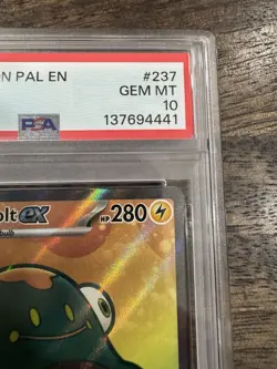 NEW CERT 🃏 Item Bellibolt ex — 237/193 PSA Grade: 10 Gem Mint From the Pokemon - Image 3