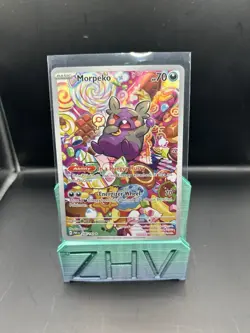 Morpeko 206/182 Paradox Rift 2023 Illustration Rare Holo Pokemon Card TCG - Image 1