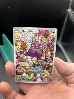 Morpeko 206/182 Paradox Rift 2023 Illustration Rare Holo Pokemon Card TCG - Image 3
