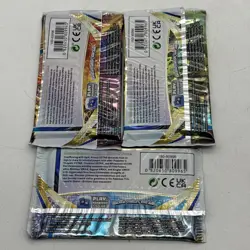 Pokemon Sword & Shield Brilliant Stars TCG Booster Pack Lot of 3 New/Sealed - Image 2