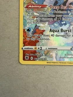 2022 Pokemon Kingdra TG03/TG30 Astral Radiance Trainer Gallery Holo English - Image 4