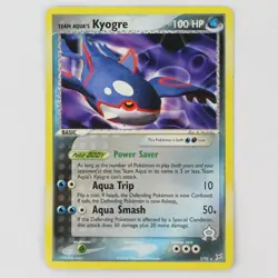 Team Aqua's Kyogre EX Team Magma vs Team Aqua 003/095 Mint Pokemon Card - Image 1