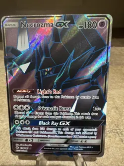 Necrozma GX (Full Art) Holo 134/147 NM SM - Burning Shadows Pokemon Card - Image 1