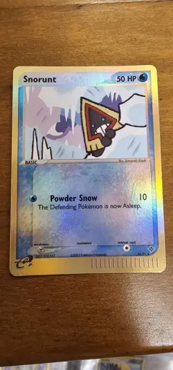 The Pokemon Company Snorunt 44/97 EX Dragon Reverse Holo Uncommon 2003 Nm - Image 1