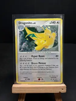 Dragonite 2/146 Holo Swirl Rare Diamond & Pearl HP 2008Pokemon TCG Nintendo - Image 1