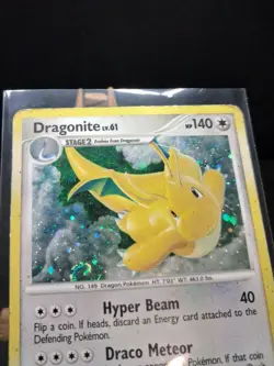 Dragonite 2/146 Holo Swirl Rare Diamond & Pearl HP 2008Pokemon TCG Nintendo - Image 2