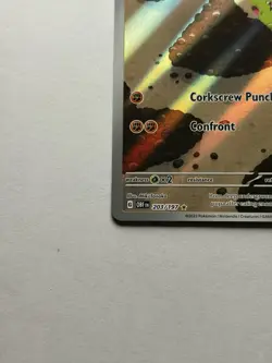 Larvitar 203/197 Obsidian Flames Illustration rare - Image 3