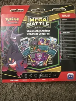 Pokemon TCG Mega Gengar EX Battle Deck English Edition BRAND NEW/FACTORY SEALED - Image 2