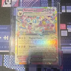 Pokemon Sylveon ex 041/131 Prismatic Evolutions EX Promo Holo Card English - Image 1
