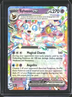 Sylveon ex 041/131 Holo Double Rare Prismatic Evolutions Pokemon NM/M - Image 1