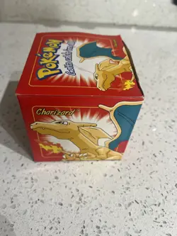 Pokemon Charizard Nintendo 23k Gold Plated Burger King Trading Card Box New - Image 3