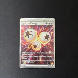 Ignition Energy 124/094 Pokemon Ultra Rare ME02: Phantasmal Flames Card NM - Image 1