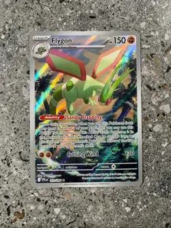 Pokemon TCG Cards Flygon 101/094 Phantasmal Flames Illustration Rare NM-M - Image 1