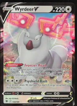 Pokemon TCG SWSH10: Astral Radiance #134/189 Wyrdeer V NM - Image 1
