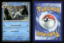 Glaceon (Cosmos Holo) 171 Scarlet & Violet Promo NM/M Pokemon - Image 3
