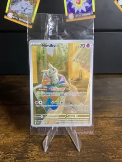 Pokemon TCG Mimikyu Scarlet & Violet Promo Pokemon Center Promo Sealed - Image 1