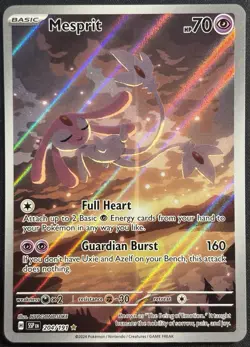 Mesprit 204/191 - Surging Sparks Illustration Rare Pokemon TCG 2024 - NM Card - Image 1
