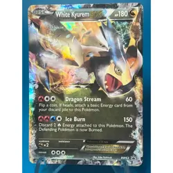 White Kyurem EX - Promo Black and White Promos BW63 Holo Pokemon Mp-Lp - Image 2