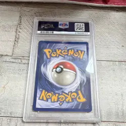 Pokemon TCG Poliwrath Base Set Holo Rare 013/102 PSA 9 (1999) - Image 2