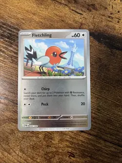 Pokemon TCG Fletchling 66/88 Reverse Holo Perfect Order NM - Image 1