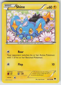 Shinx 44/122 Common BREAKpoint Pokemon Lightly Played - Image 1