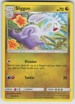 Sliggoo 95/145 Uncommon Guardians Rising Pokemon Lightly Played - Image 1