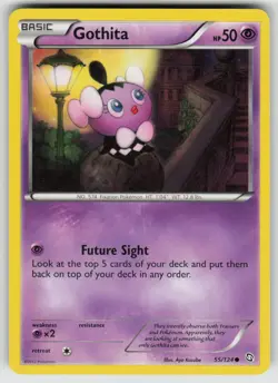 Gothita 55/124 Common Dragons Exalted Pokemon Lightly Played - Image 1