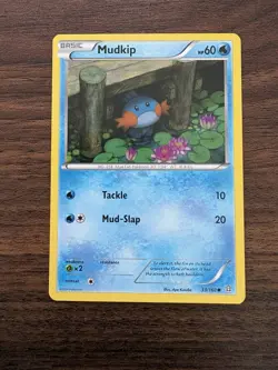 Mudkip 33/160 Primal Clash Regular Common Pokemon Card NM - Image 1