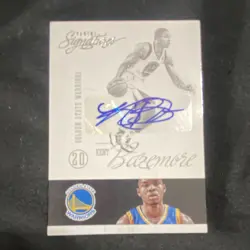 Panini 2012-13 Signatures Kent Bazemore Warriors Autographed Card #29 - Image 1