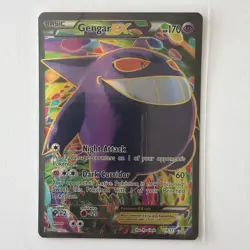 Gengar EX - 114/119 - Full Art Holo Ultra Rare Set: XY Phantom Forces (2014) - Image 1