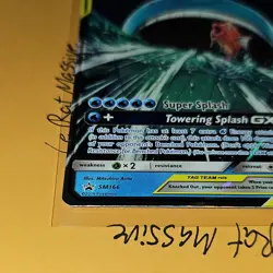 ERROR Pokemon Magikarp & Wailord GX TAG TEAM Promo Holo Card SM166 SM Promo 2019 - Image 4