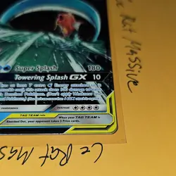 ERROR Pokemon Magikarp & Wailord GX TAG TEAM Promo Holo Card SM166 SM Promo 2019 - Image 5