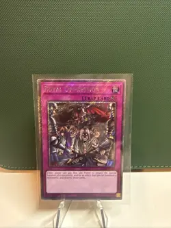 Royal Oppression RA04-EN120 Platinum Secret Rare 1st Edition YuGiOh Card NM - Image 1