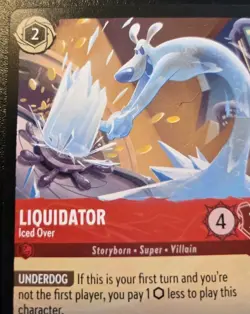 Liquidator - Iced Over 111/204 Uncommon Winterspell Disney Lorcana TCG - Image 2