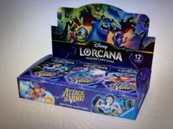PRESALE - Disney Lorcana Attack of the Vines Booster box sealed Ships 7/24 - Image 1